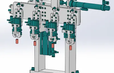 四连爪搬送机构
