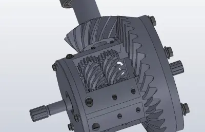 扭矩感应式限滑差速器（托森差速器）