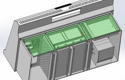 静电一体机烟罩--三代机