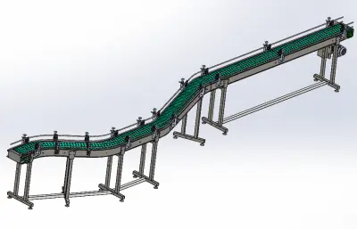 塑料链条输送机