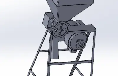 莲子去壳机设计