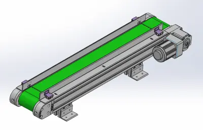 铝型材的皮带输送机