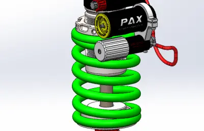 后座防震器(雪地自行车)