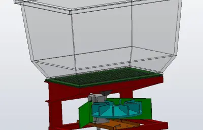 拖拉机前置撒肥机