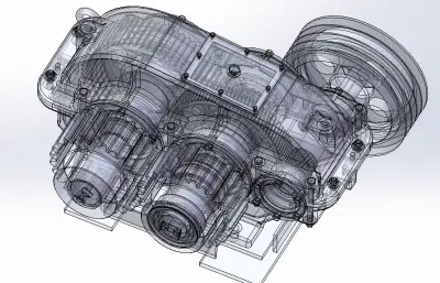 大功率柴油机变速器设计