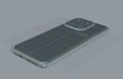 Realme 16 Pro+ 5g手机3D模型