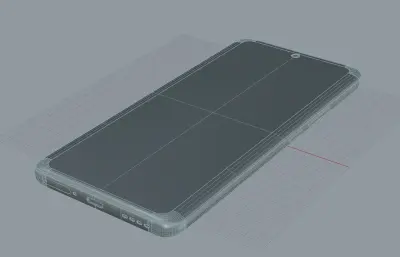 Realme 16 Pro+ 5g手机3D模型