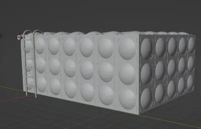 水厂泵站 增压泵站大型水箱