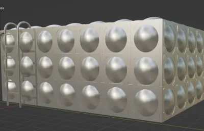 水厂泵站 增压泵站大型水箱