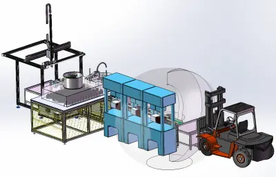 密封圈硫化冷却线