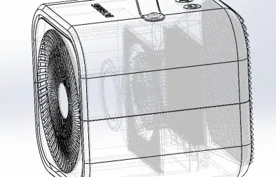 小方盒PTC暖风机