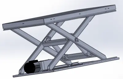 手推移动式升降车