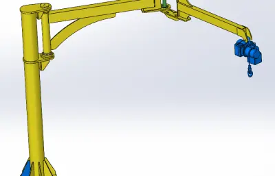 500kg旋转起重机