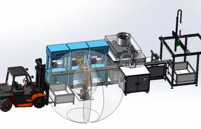 密封圈硫化冷却线