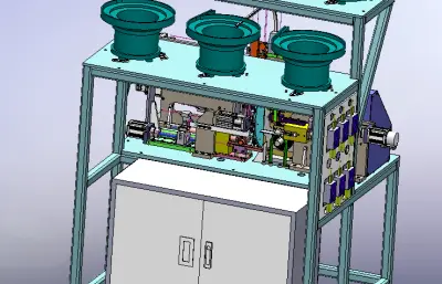 高精度手表卡针组装机