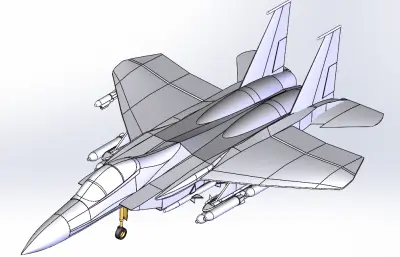 F15A飞机模型