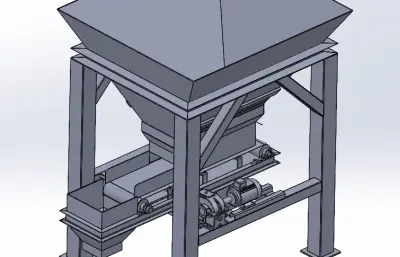 沙土装袋机设计