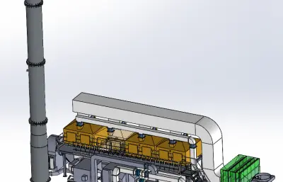 RCO活性炭吸附脱附和催化燃烧设备