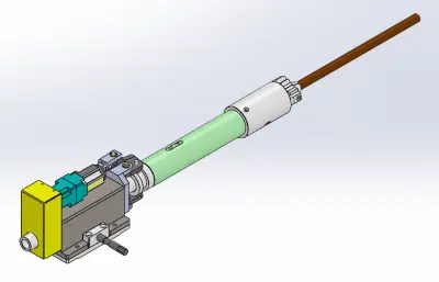 圆管卡盘自动送料