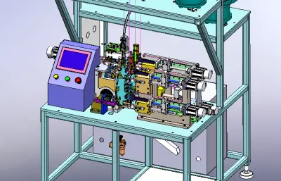 高精度手表卡针组装机