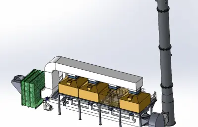 RCO活性炭吸附脱附和催化燃烧设备