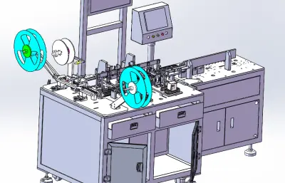 SATA7+6PIN自动检测包装机