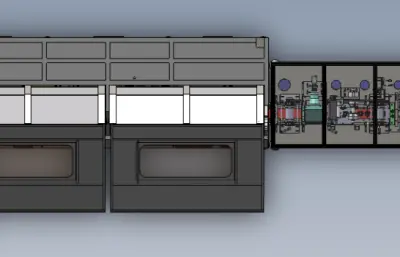 全自动铜膜信号线切割检测自动化生产线