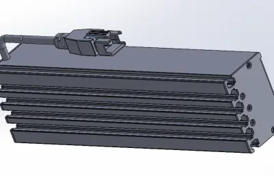 CST-2BS14738-条型光源3D模型