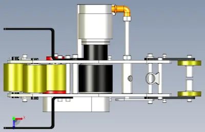 火车轨道助推器