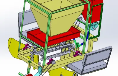 姜黄种植器模型