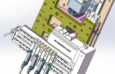 可等变距三轴机械手