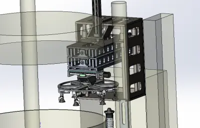 轮毂压铸放网机