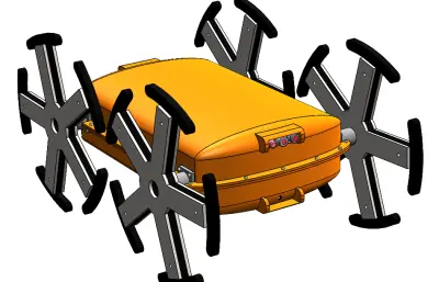 星轮探测机器人