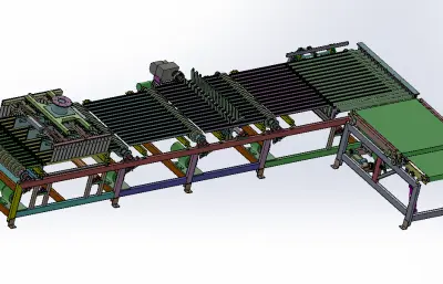 自动码坯翻坯机及自动编组系统