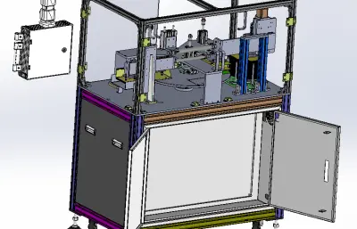 循环自动上料透明胶片折边机