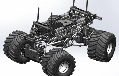 Tamiya卡车的模型