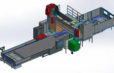 数控双立柱加工中心