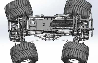 Tamiya卡车的模型