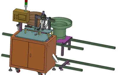 玩具汽车轮子组装机