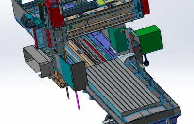 数控双立柱加工中心
