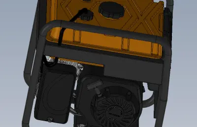 开放框架发电机模型