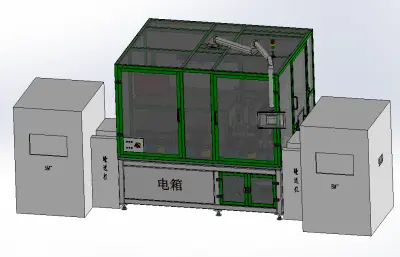ECU自动上下料、激光打标及合成设备
