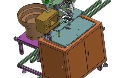 玩具汽车轮子组装机