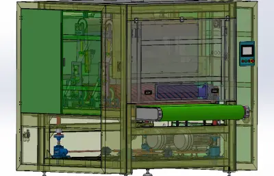 1.3M宽干式拉丝机(双道砂带)