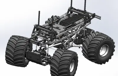 Tamiya卡车的模型