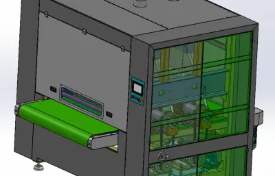 1.3M宽干式拉丝机(双道砂带)