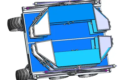 折叠型月球车火星车