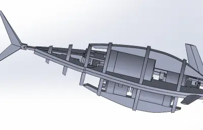 仿生鱼三维模型