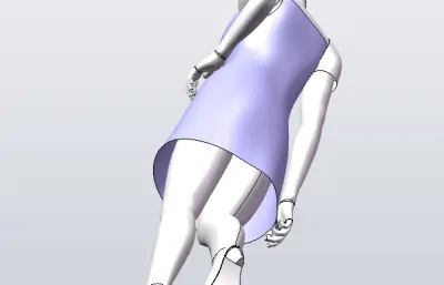 店内女模特模型