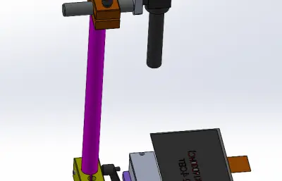 视觉系统调整机架